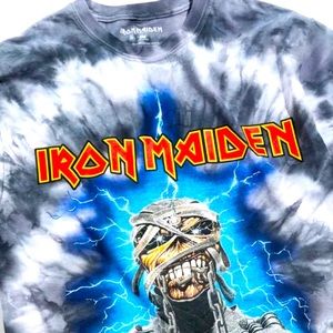 Rare Iron Maiden Power Tie-Dye Tee
